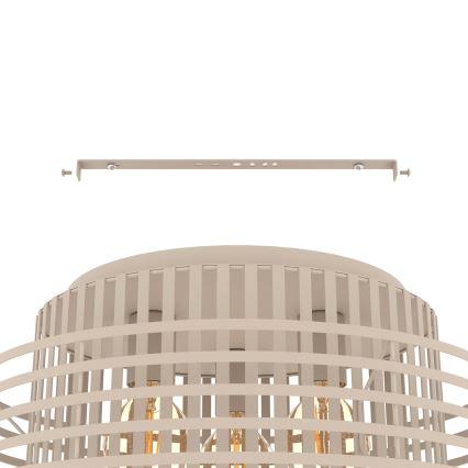 Eglo - Griestu lampa 3xE27/40W/230V krēmkrāsa