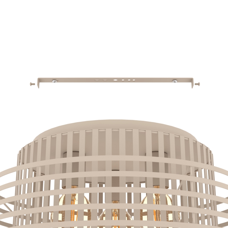 Eglo - Griestu lampa 3xE27/40W/230V krēmkrāsa
