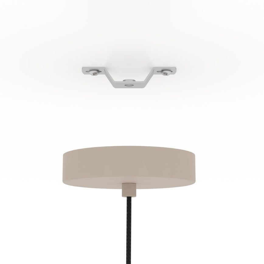 Eglo - Lustra ar auklu 1xE27/40W/230V d. 48 cm krēmkrāsa