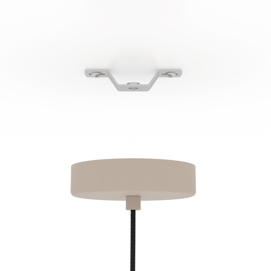 Eglo - Lustra ar auklu 1xE27/40W/230V d. 21 cm krēmkrāsa