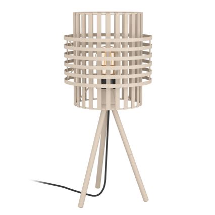 Eglo - Grīdas stāvlampa 1xE27/40W/230V krēmkrāsa