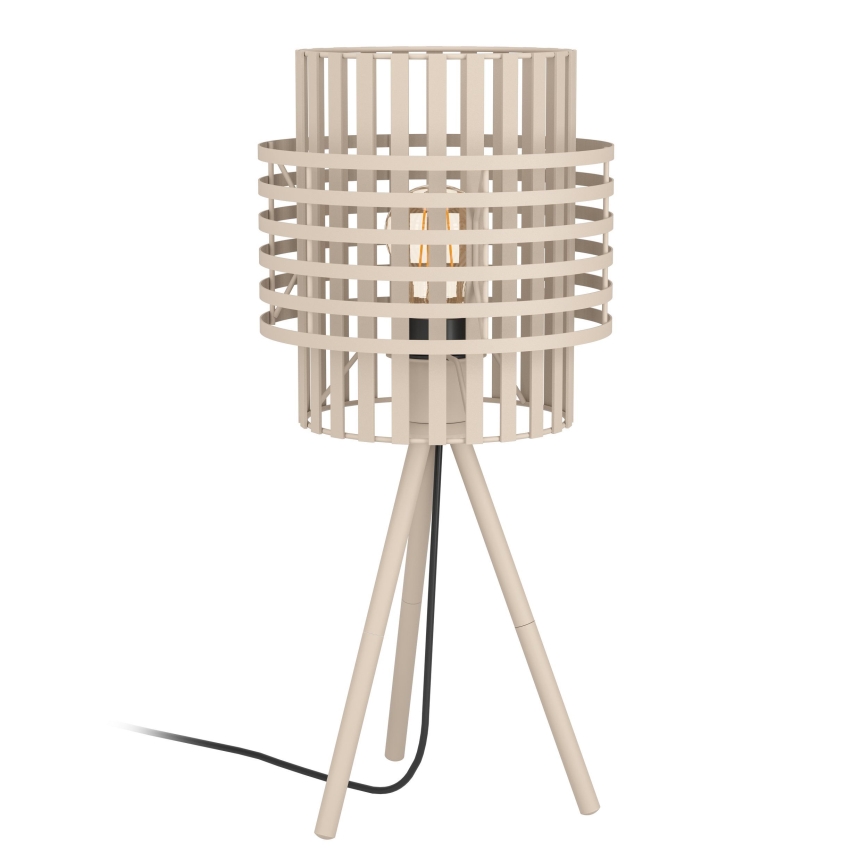 Eglo - Grīdas stāvlampa 1xE27/40W/230V krēmkrāsa