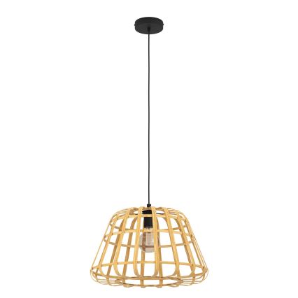Eglo - Lustra ar auklu 1xE27/40W/230V d. 50 cm bambusa