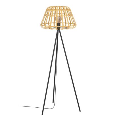 Eglo - Grīdas stāvlampa 1xE27/40W/230V bambusa
