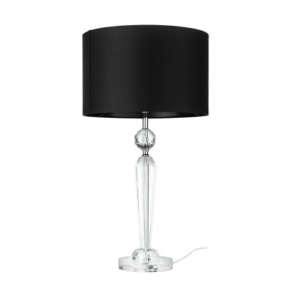Eglo - Galda lampa 1xE27/40W/230V melna