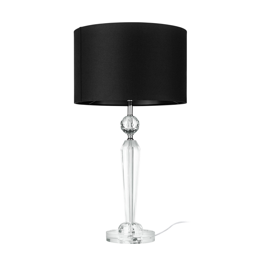 Eglo - Galda lampa 1xE27/40W/230V melna