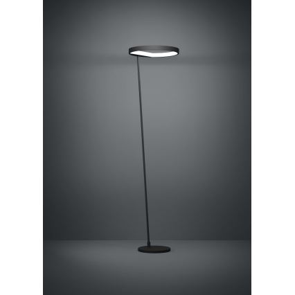 Eglo - LED Aptumšojama grīdas stāvlampa LED/23W/230V 3000K melna