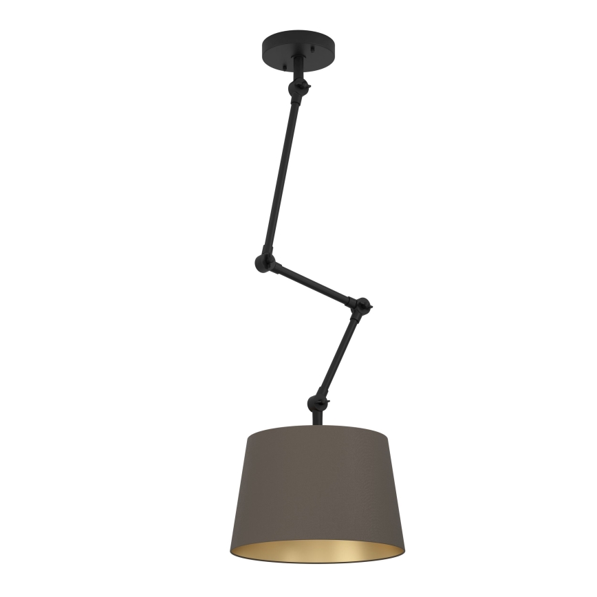 Eglo - Lustra ar stieni 1xE27/40W/230V brūna