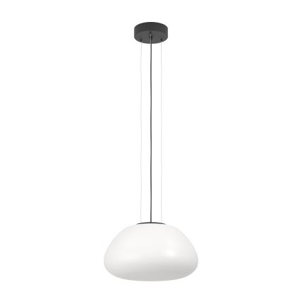 Eglo - Lustra ar auklu 1xE27/40W/230V melna