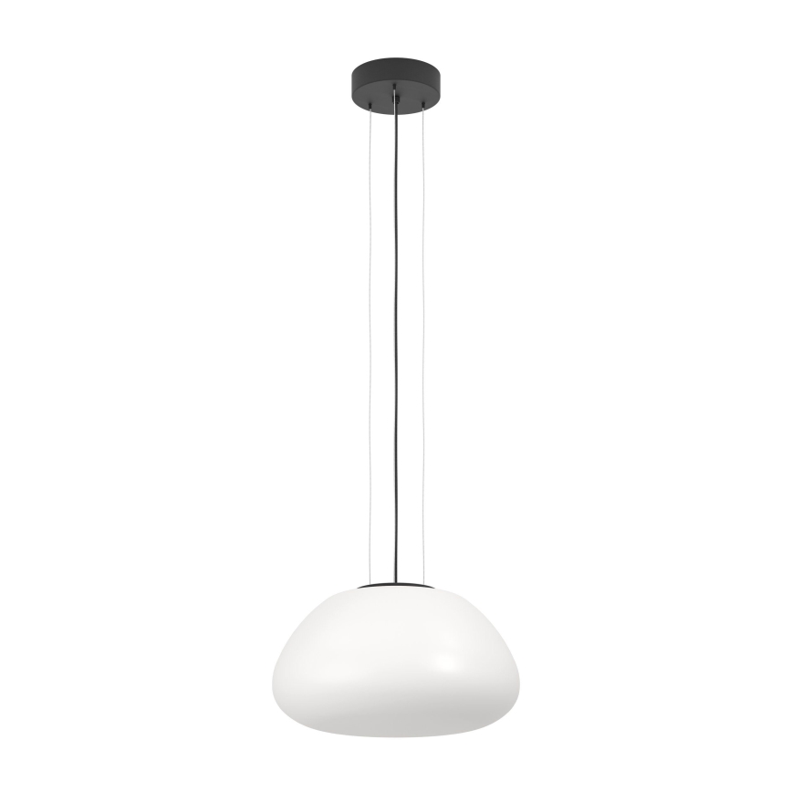 Eglo - Lustra ar auklu 1xE27/40W/230V melna