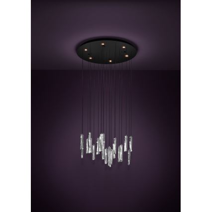Eglo - LED Aptumšojama lustra ar auklu 6xLED/4,2W/230V 3000K caurspīdīga