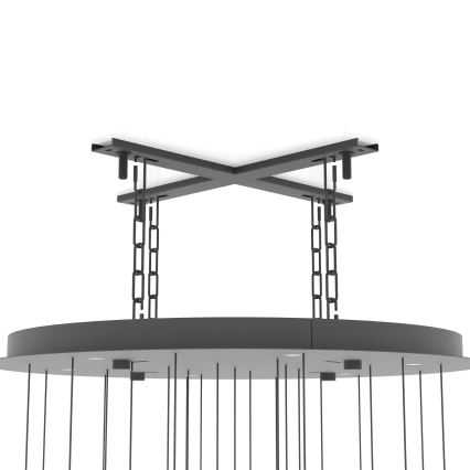 Eglo - LED Aptumšojama lustra ar auklu 6xLED/4,2W/230V 3000K caurspīdīga