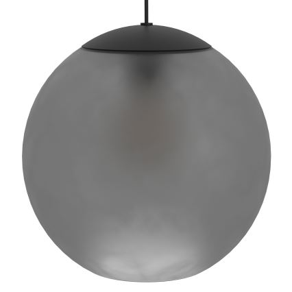 Eglo - Lustra ar auklu 1xE27/40W/230V dūmakains