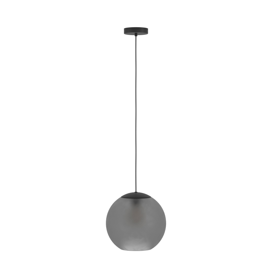 Eglo - Lustra ar auklu 1xE27/40W/230V dūmakains