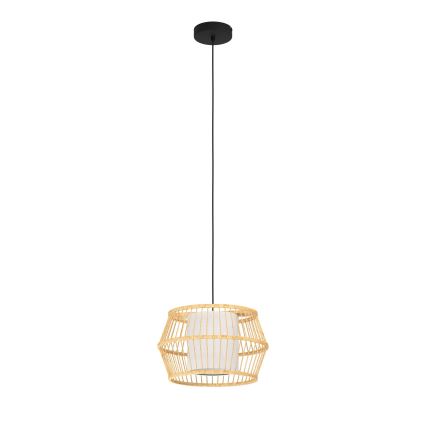 Eglo - Lustra ar auklu 1xE27/40W/230V bambusa