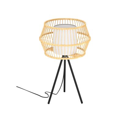 Eglo - Galda lampa 1xE27/40W/230V bambusa