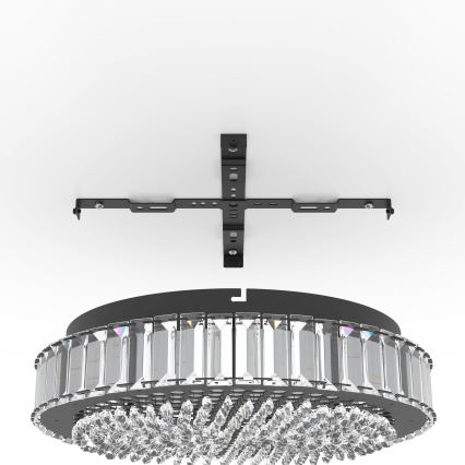Eglo - LED Aptumšojama griestu lampa LED/23,5W/230V 4000K melna