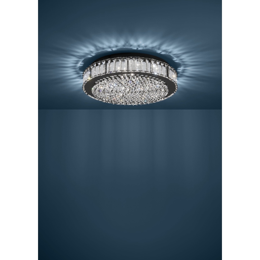 Eglo - LED Aptumšojama griestu lampa LED/23,5W/230V 4000K melna