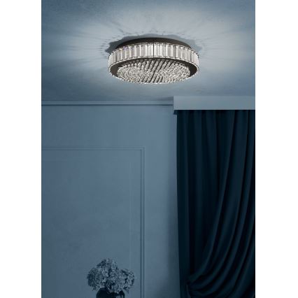 Eglo - LED Aptumšojama griestu lampa LED/23,5W/230V 4000K melna