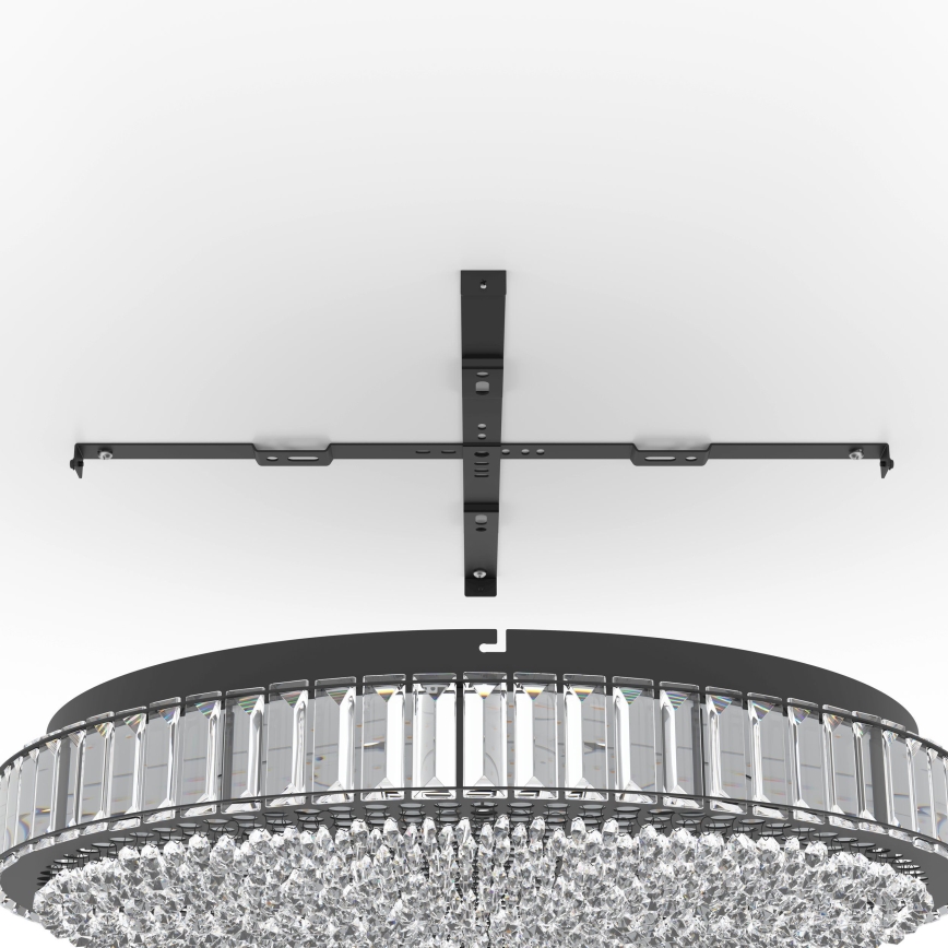 Eglo - LED Aptumšojama griestu lampa LED/52,4W/230V 4000K melna