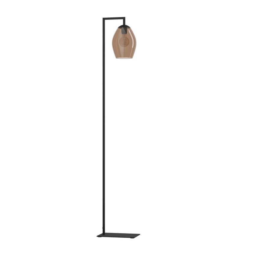 Eglo - Grīdas stāvlampa 1xE27/40W/230V brūna