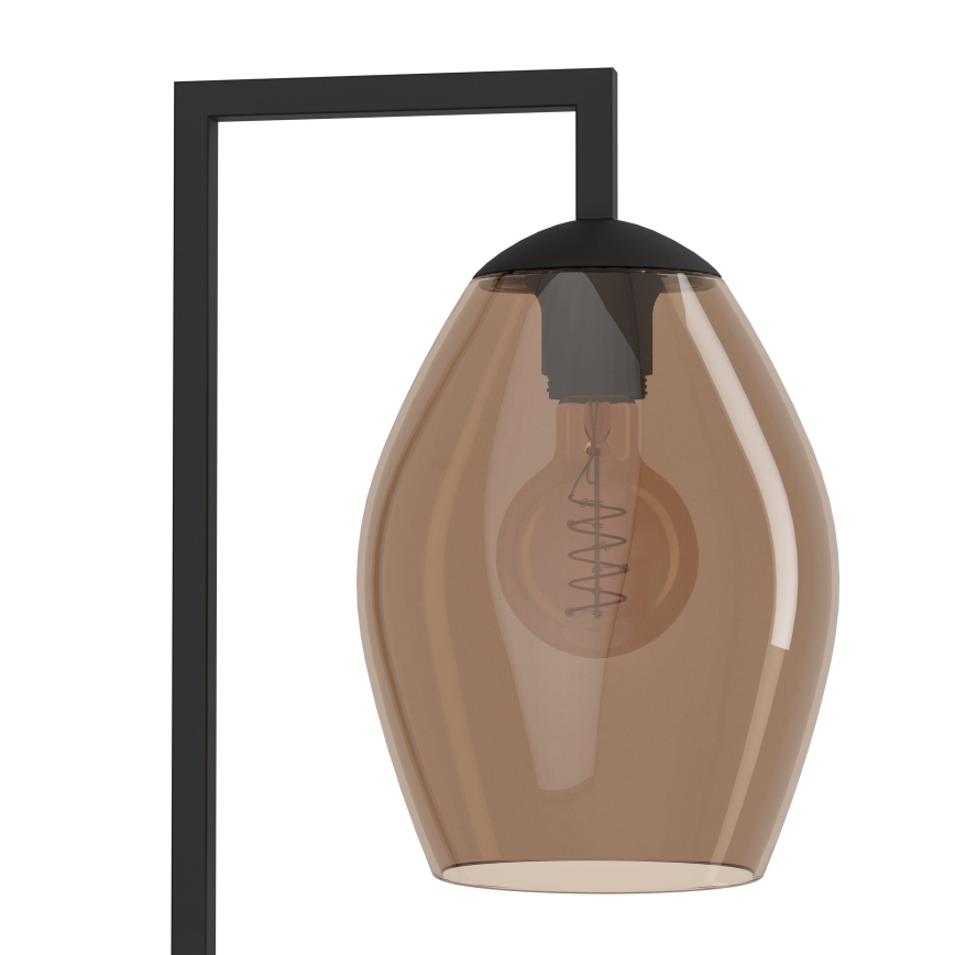 Eglo - Grīdas stāvlampa 1xE27/40W/230V brūna