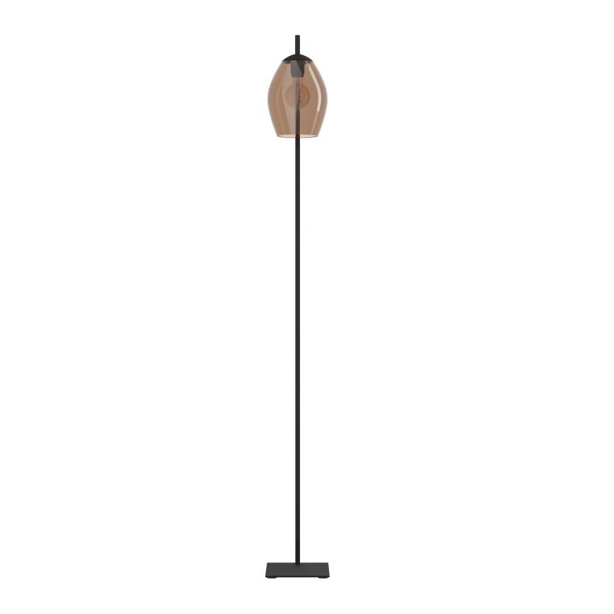 Eglo - Grīdas stāvlampa 1xE27/40W/230V brūna