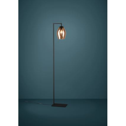 Eglo - Grīdas stāvlampa 1xE27/40W/230V brūna