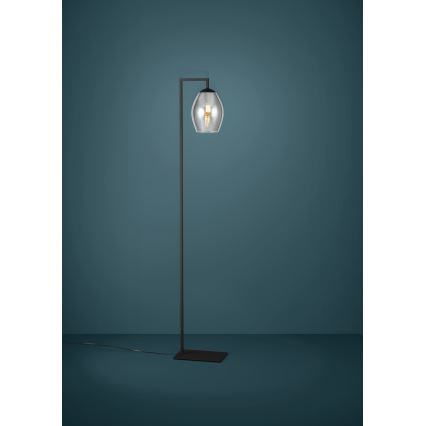 Eglo - Grīdas stāvlampa 1xE27/40W/230V dūmakains