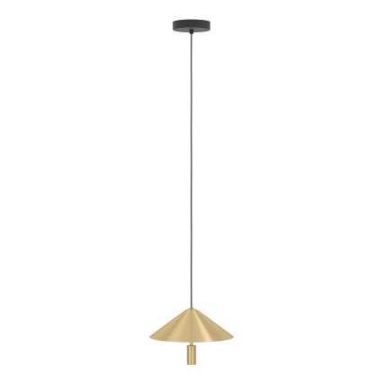 Eglo - LED Lustra ar auklu LED/12W/230V 3000K zelta