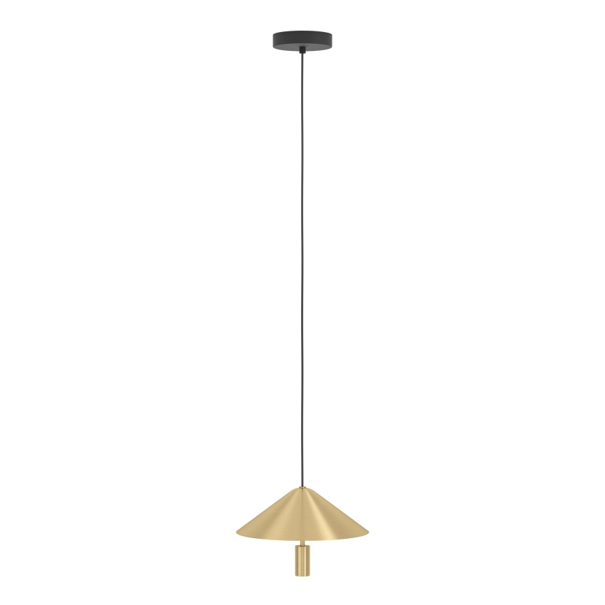 Eglo - LED Lustra ar auklu LED/12W/230V 3000K zelta