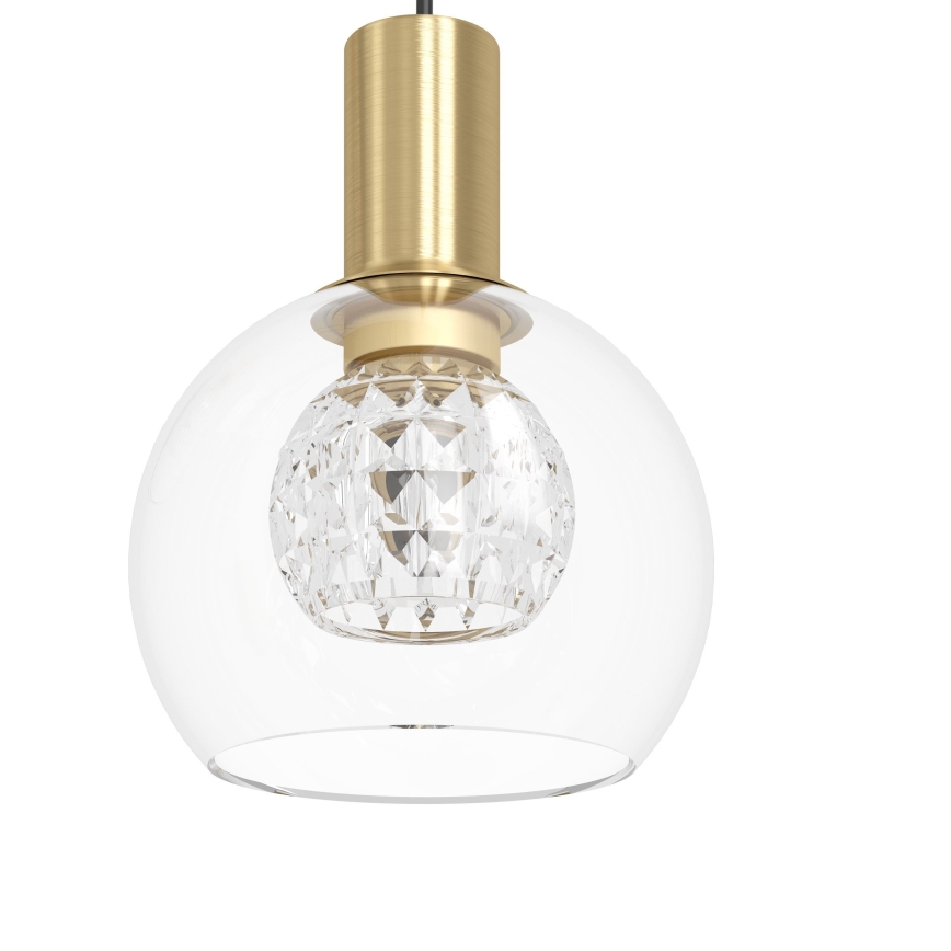 Eglo 390279 - LED Aptumšojama lustra ar auklu 6xLED/5,4W/230V 3000K d. 54 cm zelta
