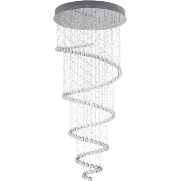 Eglo 390287 - Virsapmetuma lustra YELBES 10xGU10/4,5W/230V