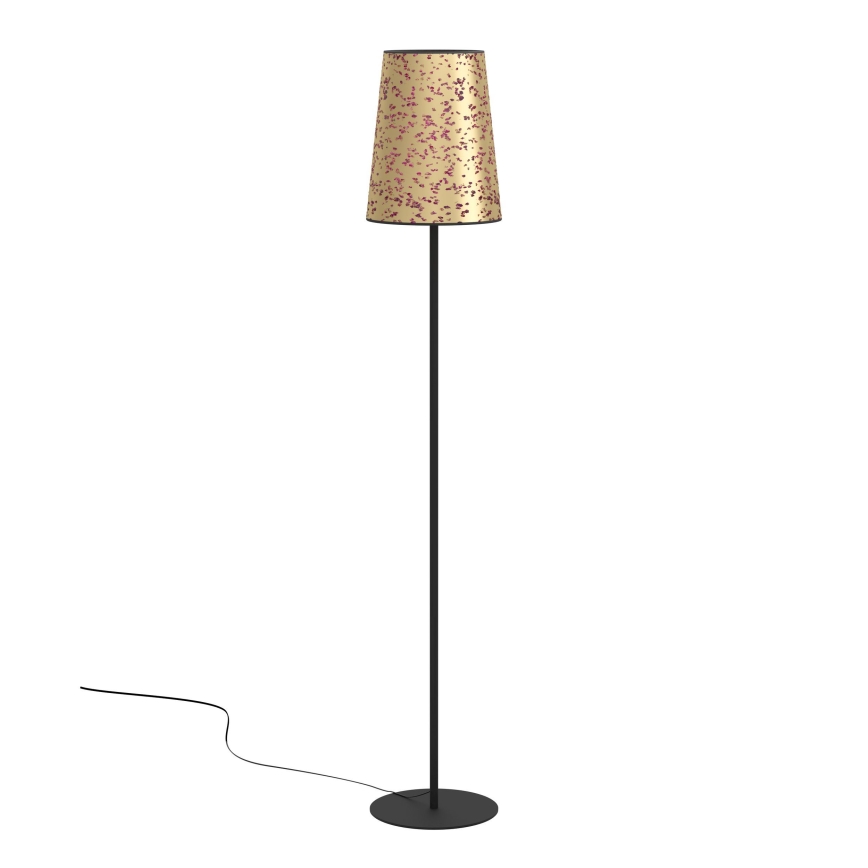 Eglo - Grīdas stāvlampa 1xE27/25W/230V zelta/rozā
