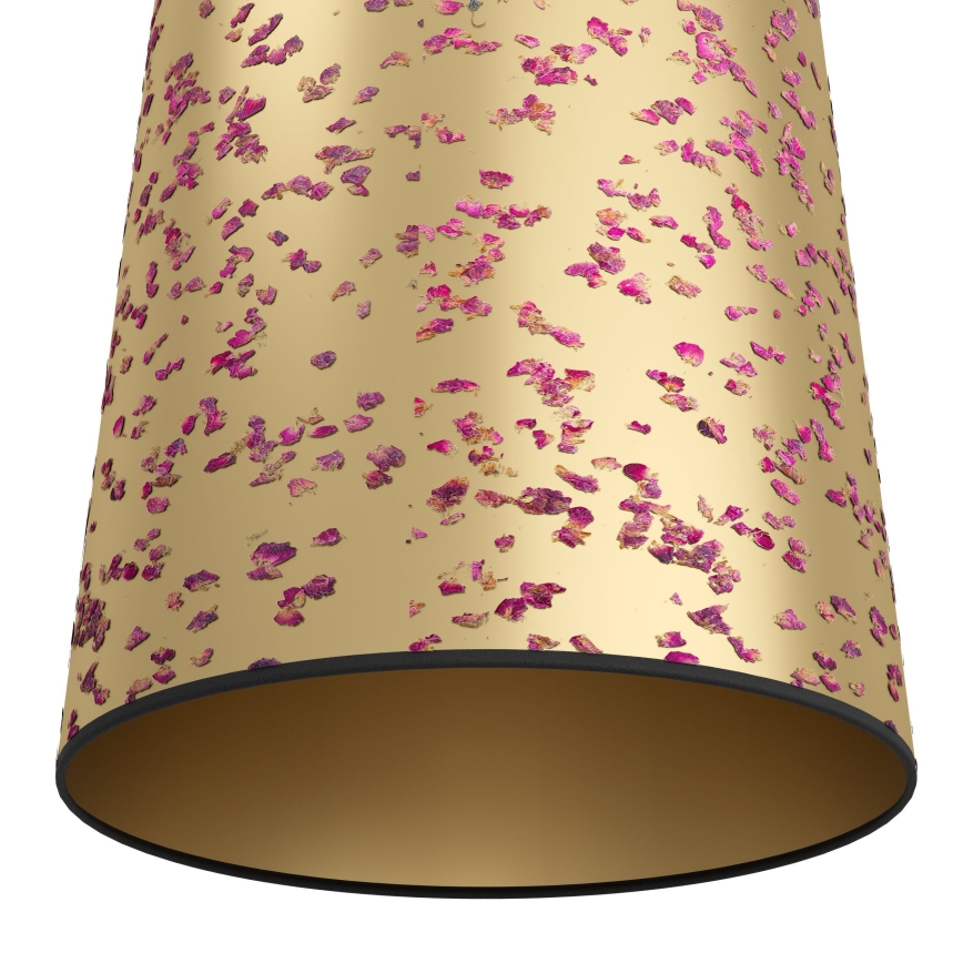 Eglo - Grīdas stāvlampa 1xE27/25W/230V zelta/rozā