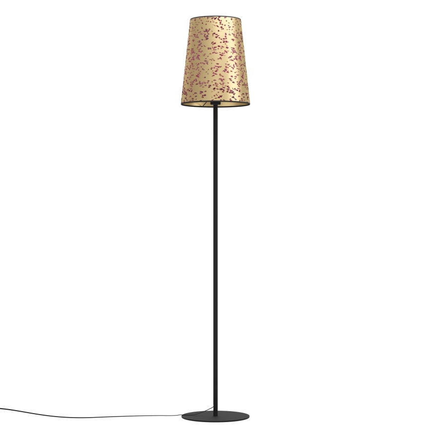 Eglo - Grīdas stāvlampa 1xE27/25W/230V zelta/rozā