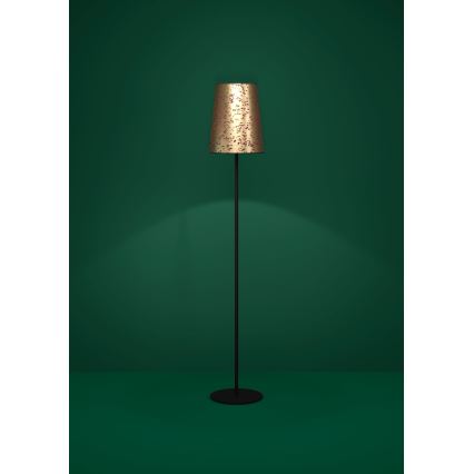 Eglo - Grīdas stāvlampa 1xE27/25W/230V zelta/rozā