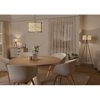 Eglo - Galda lampa 1xE27/25W/230V bēša