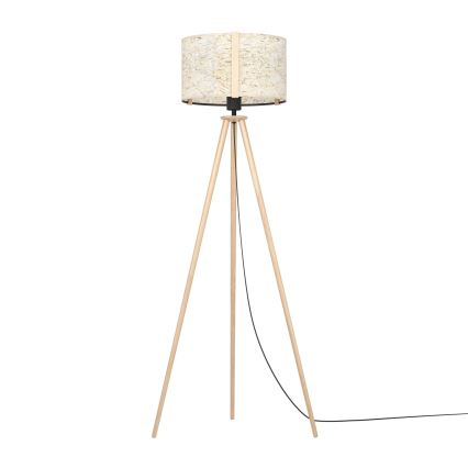 Eglo - Grīdas stāvlampa 1xE27/25W/230V bēša
