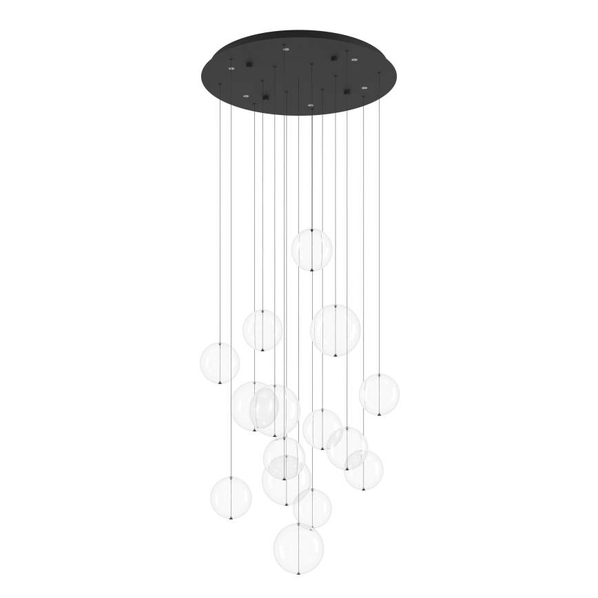 Eglo - LED Aptumšojama lustra ar auklu 6xLED/4,2W/230V 3000K caurspīdīga