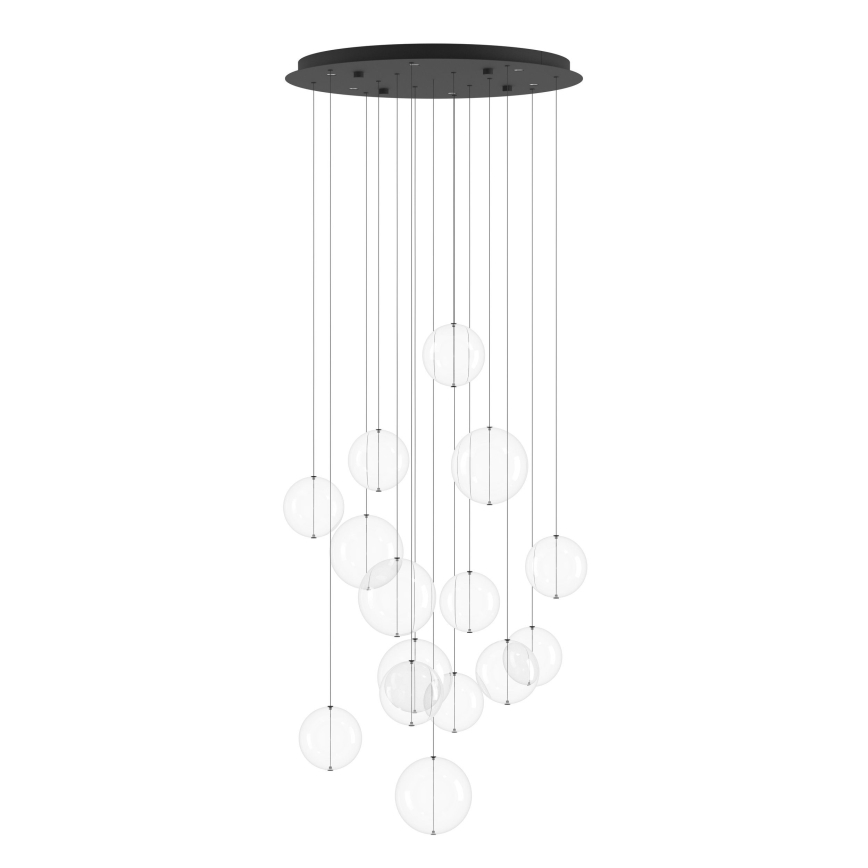 Eglo - LED Aptumšojama lustra ar auklu 6xLED/4,2W/230V 3000K caurspīdīga