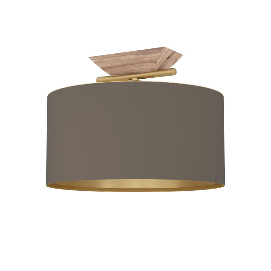 Eglo - Griestu lampa 1xE27/40W/230V brūna/zelta