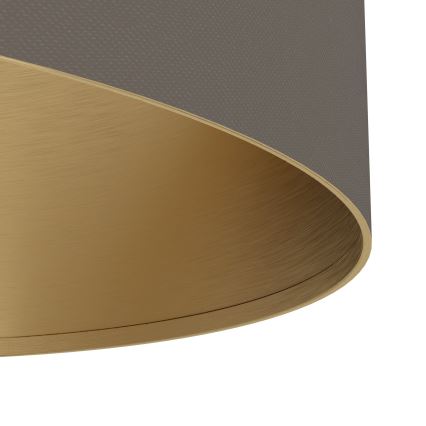 Eglo - Galda lampa 1xE27/40W/230V brūna/zelta