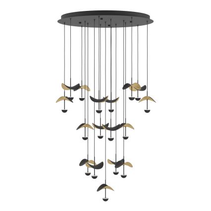Eglo - LED Aptumšojama lustra ar auklu 17xLED/2,3W/230V 3000K d. 78 cm