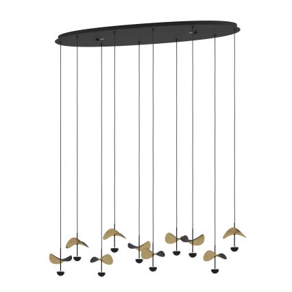 Eglo - LED Aptumšojama lustra ar auklu 10xLED/2,3W/230V 3000K