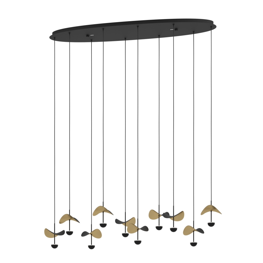 Eglo - LED Aptumšojama lustra ar auklu 10xLED/2,3W/230V 3000K