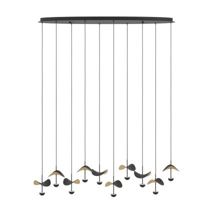 Eglo - LED Aptumšojama lustra ar auklu 10xLED/2,3W/230V 3000K