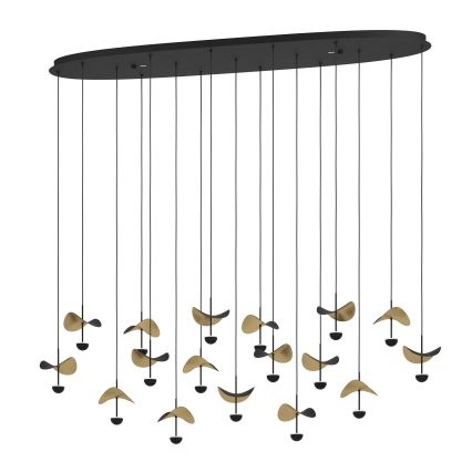 Eglo - LED Aptumšojama lustra ar auklu 17xLED/2,3W/230V 3000K