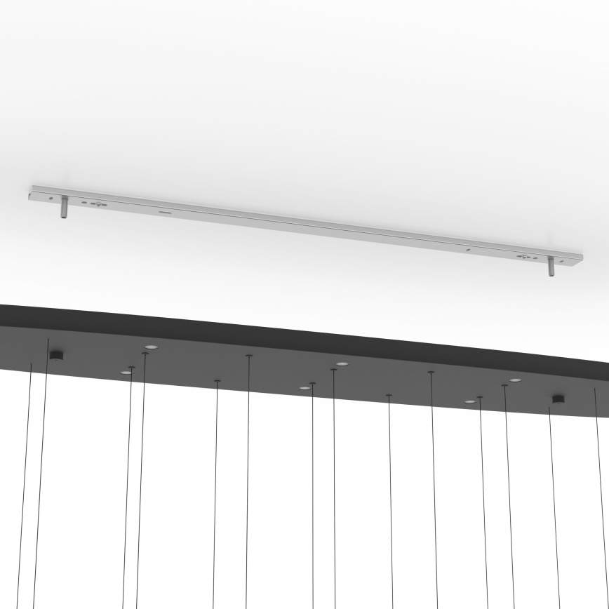 Eglo - LED Aptumšojama lustra ar auklu 8xLED/4,2W/230V 3000K caurspīdīga