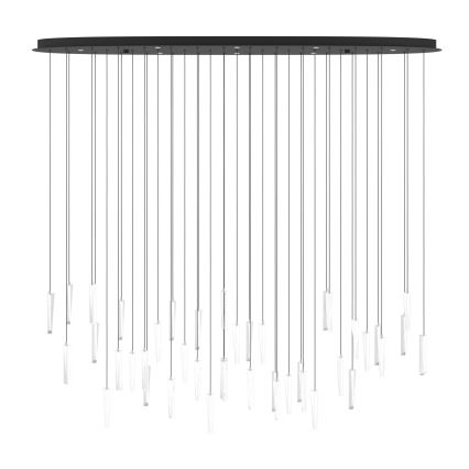 Eglo - LED Aptumšojama lustra ar auklu 8xLED/4,2W/230V 3000K caurspīdīga